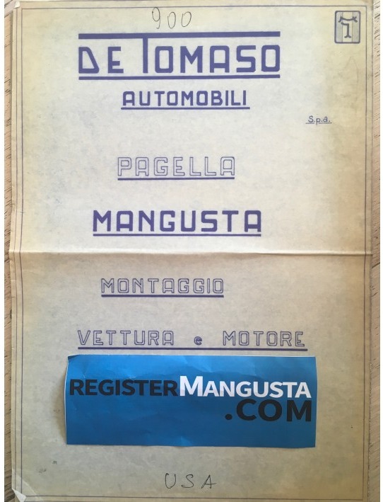 Mangusta • #900 (1969)