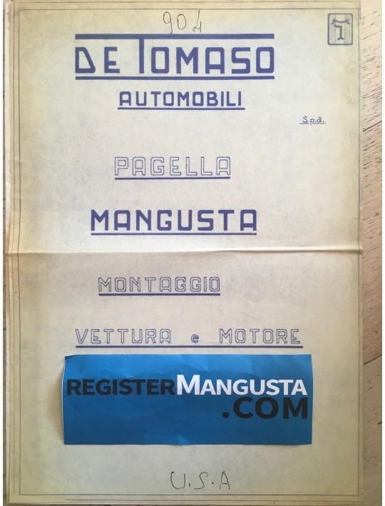 Mangusta • #904 (1967)