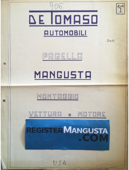 Mangusta • #906 (1970)