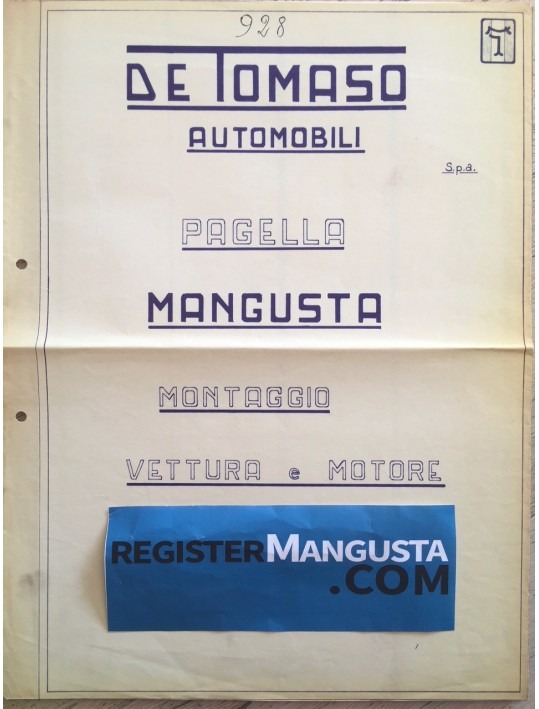 Mangusta • #928 (1970)