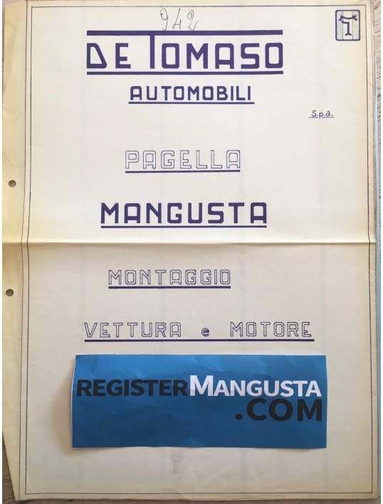 Mangusta • #942 (1970)