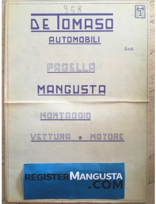 Mangusta • #958 (1969)