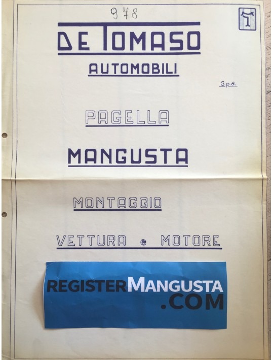 Mangusta • #978 (1970)