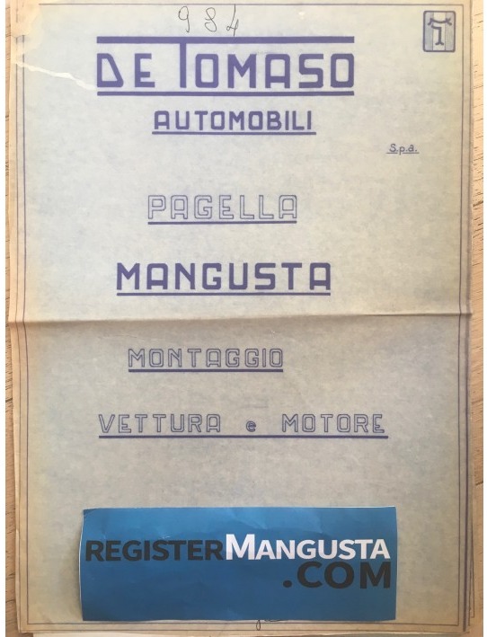 Mangusta • #984 (1970)
