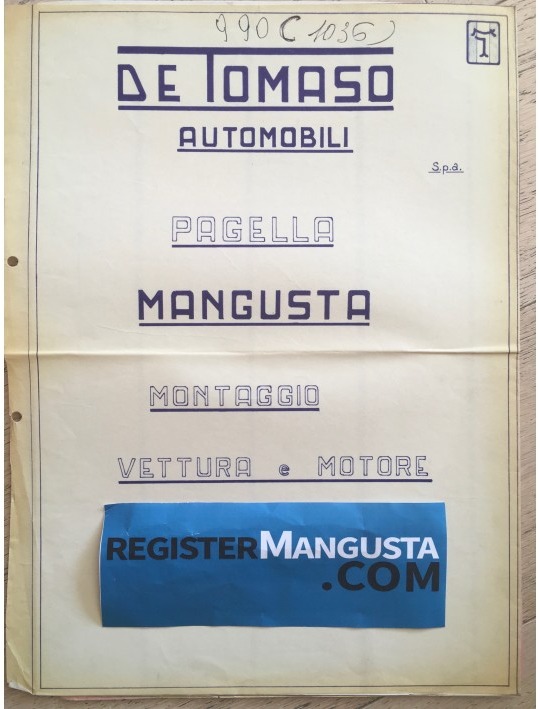 Mangusta • #990 (1969)