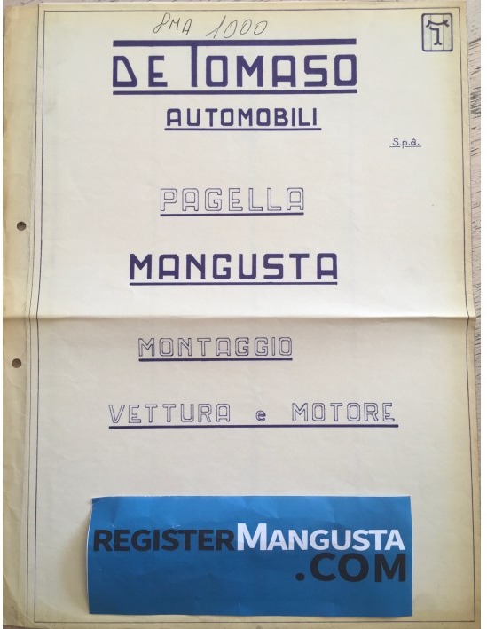 Mangusta • #1000 (1970)