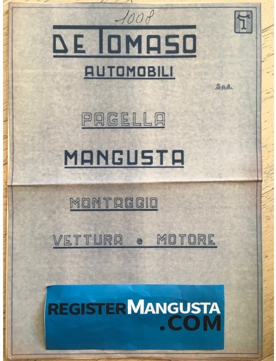 Mangusta • #1008 (1970)