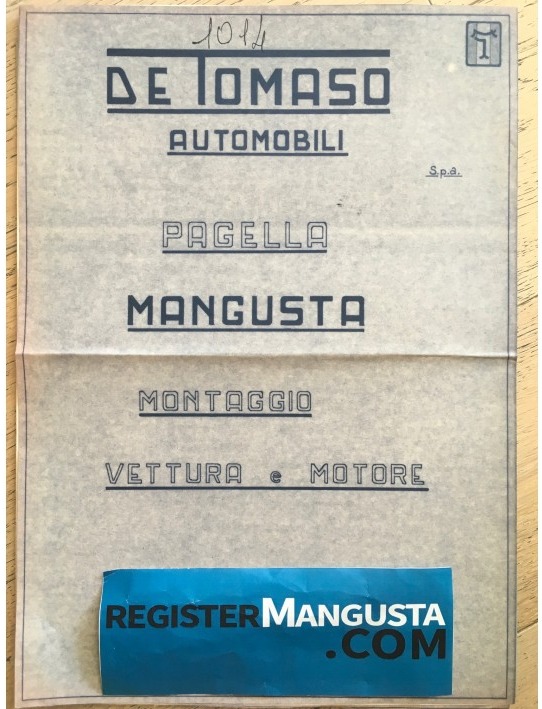 Mangusta • #1014 (1970)
