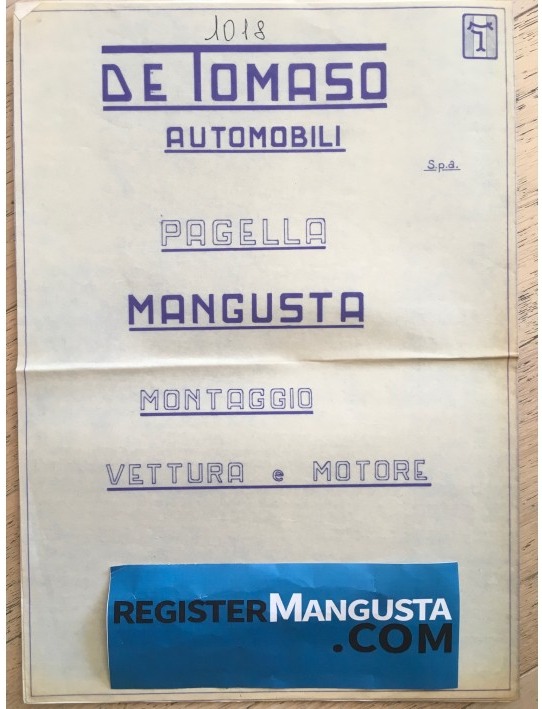 Mangusta • #1018 (1970)