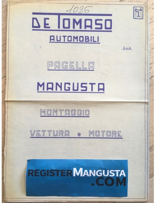 Mangusta • #1026 (1970)