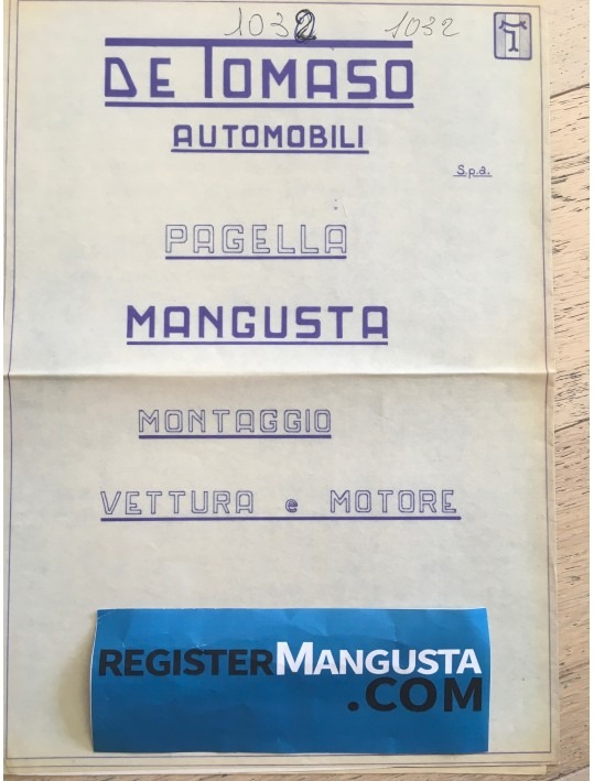 Mangusta • #1032 (1970)