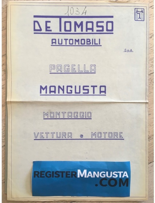 Mangusta • #1034 (1970)
