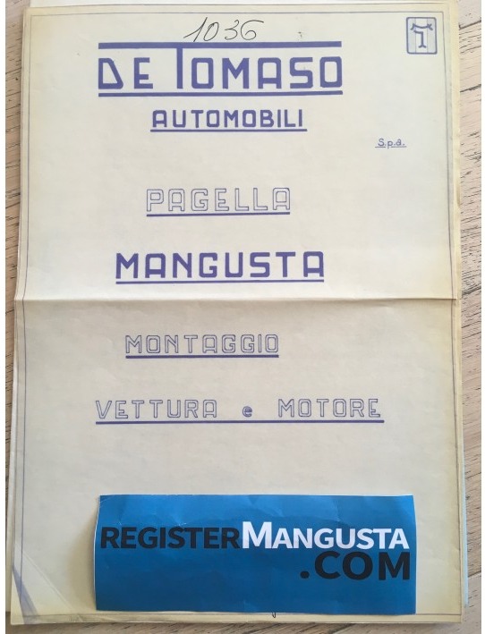 Mangusta • #1036 (1970)