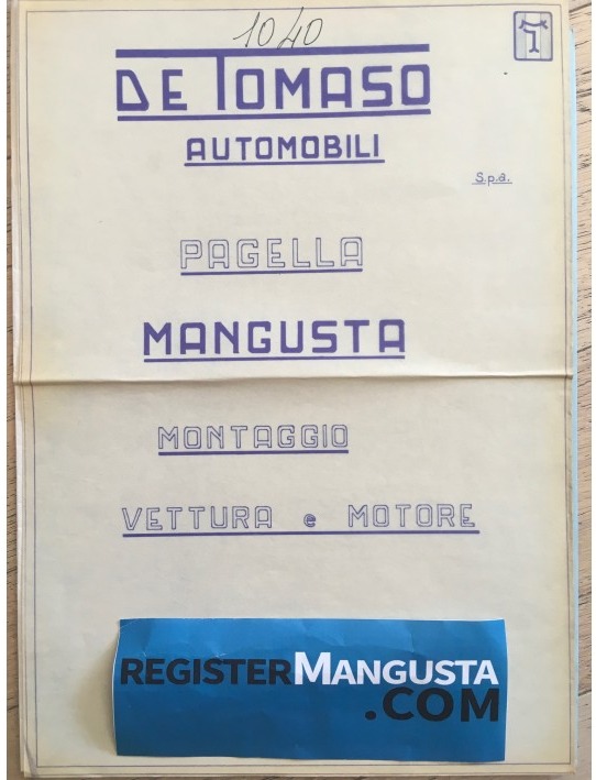 Mangusta • #1040 (1970)