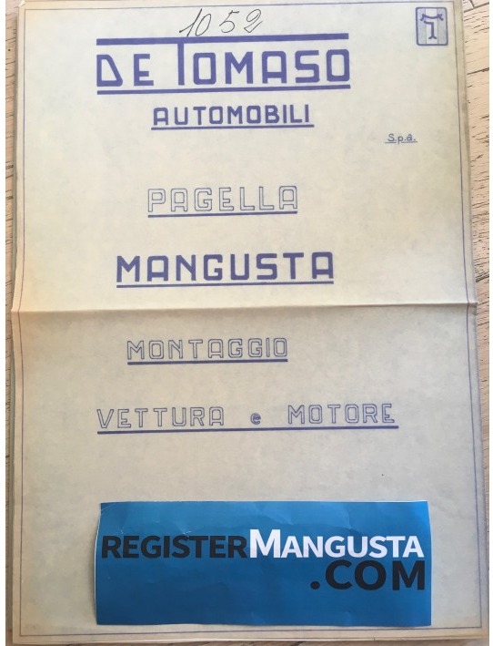 Mangusta • #1052 (1970)