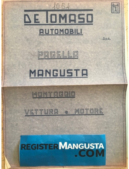 Mangusta • #1054 (1970)