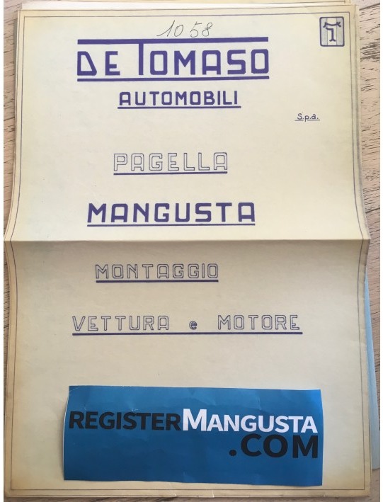 Mangusta • #1058 (1970)