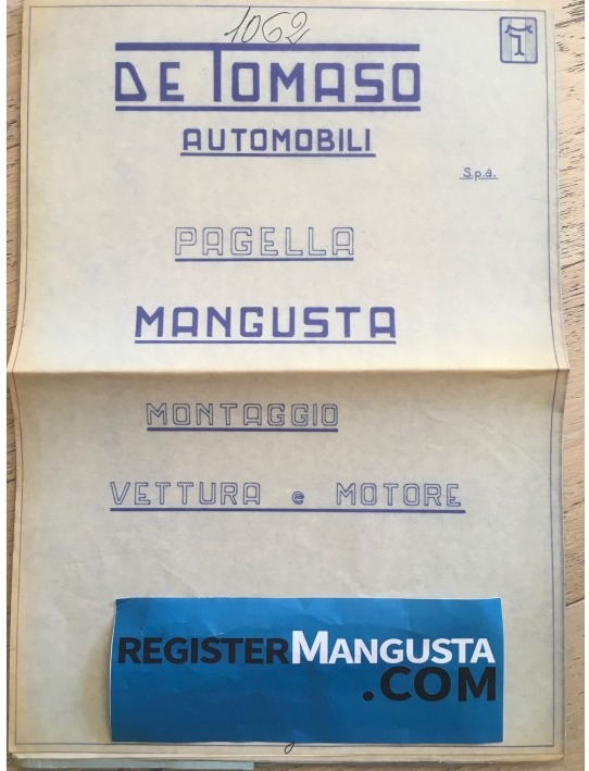 Mangusta • #1062 (1970)