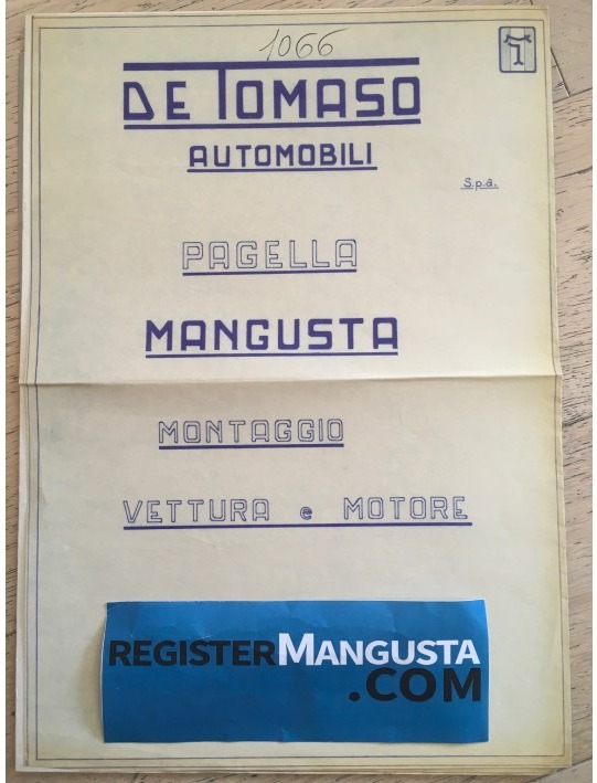 Mangusta • #1066 (1969)