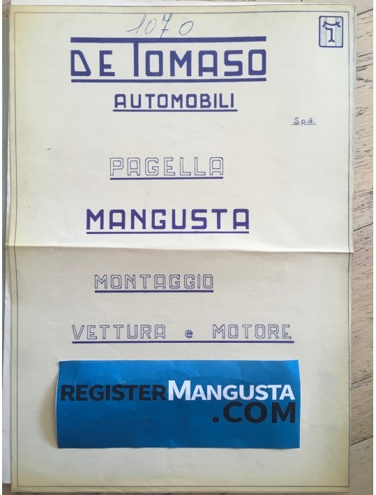 Mangusta • #1070 (1970)