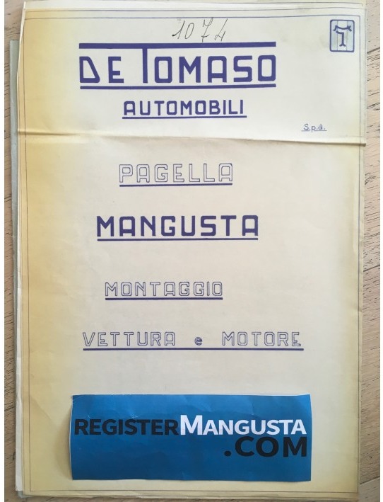 Mangusta • #1074 (1970)