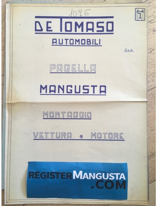 Mangusta • #1076 (1970)