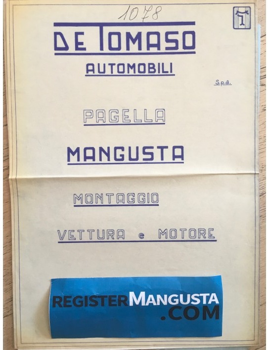 Mangusta • #1078 (1970)