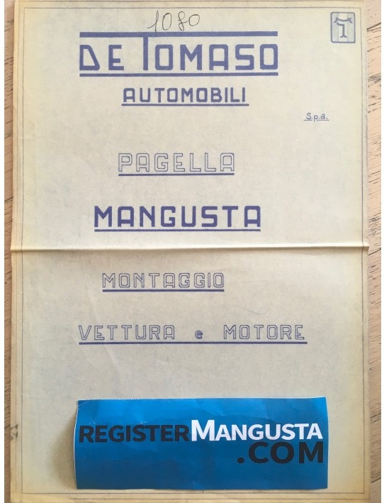 Mangusta • #1080 (1970)