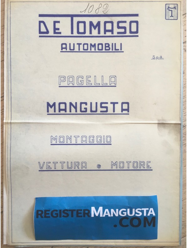 Mangusta • #1082 (1970)