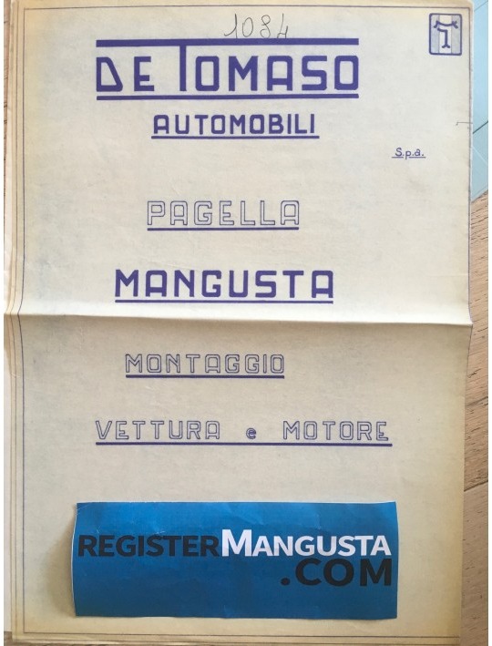 Mangusta • #1084 (1970)