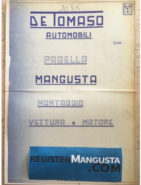 Mangusta • #1086 (1970)