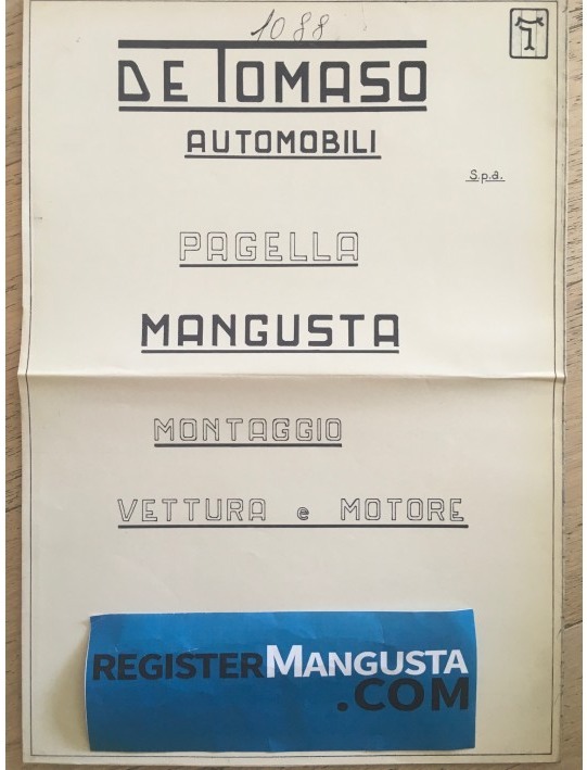 Mangusta • #1088 (1970)