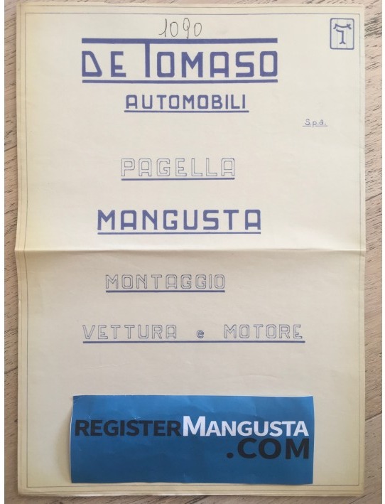 Mangusta • #1090 (1970)