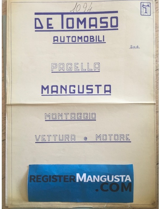 Mangusta • #1094 (1970)