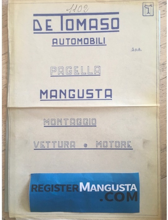 Mangusta • #1102 (1970)
