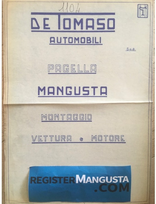 Mangusta • #1104 (1970)