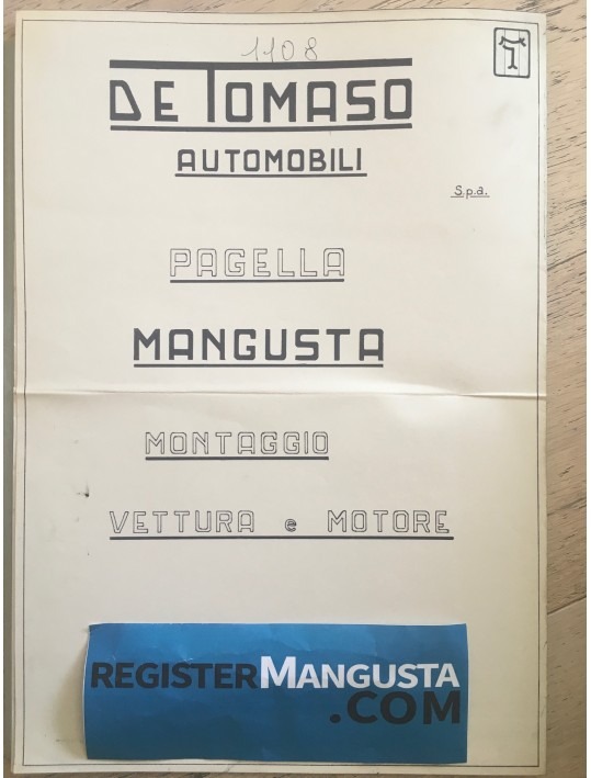 Mangusta • #1108 (1970)