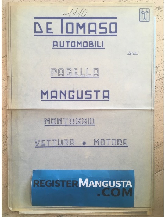 Mangusta • #1110 (1970)