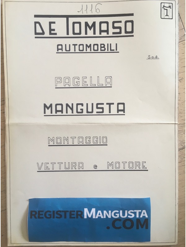 Mangusta • #1116 (1970)