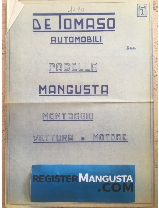 Mangusta • #1120 (1970)