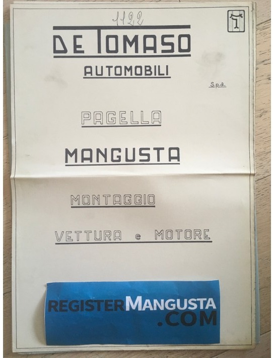 Mangusta • #1122 (1970)