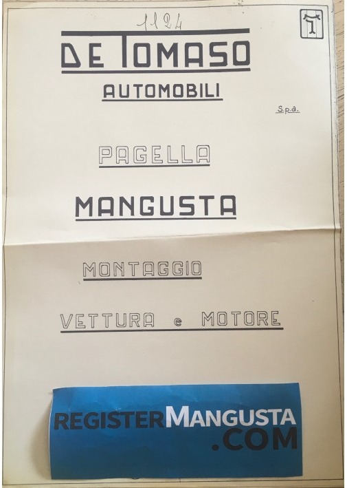 Mangusta • #1124 (1970)