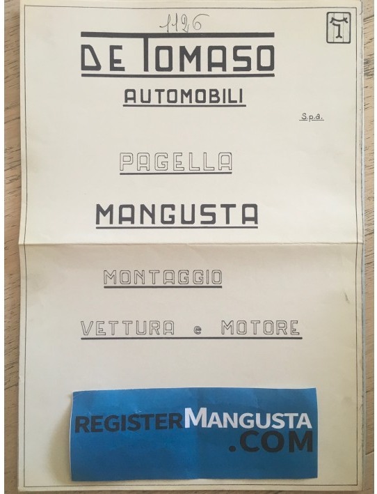 Mangusta • #1126 (1970)
