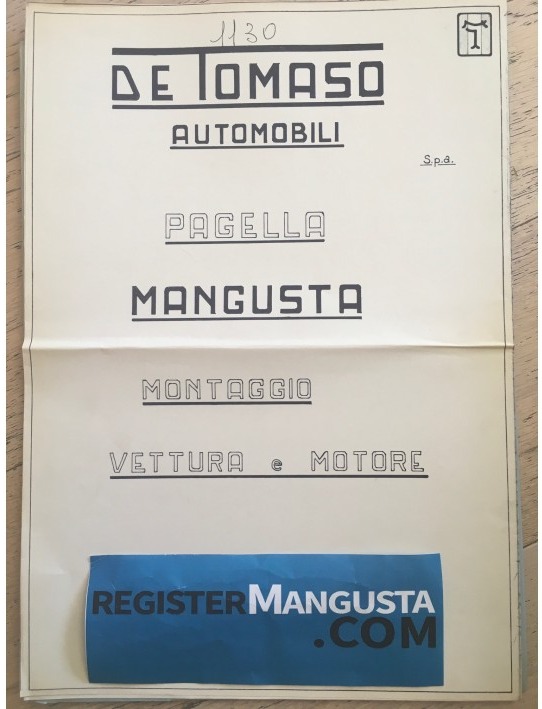 Mangusta • #1130 (1970)