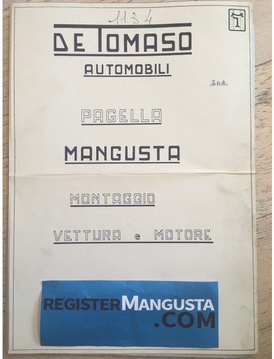 Mangusta • #1134 (1970)