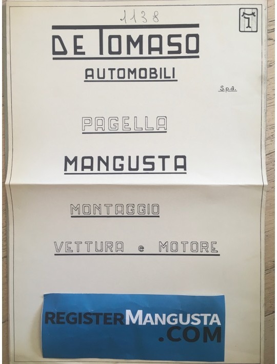 Mangusta • #1138 (1970)