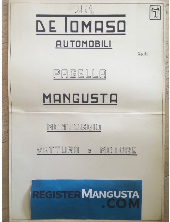 Mangusta • #1142 (1970)