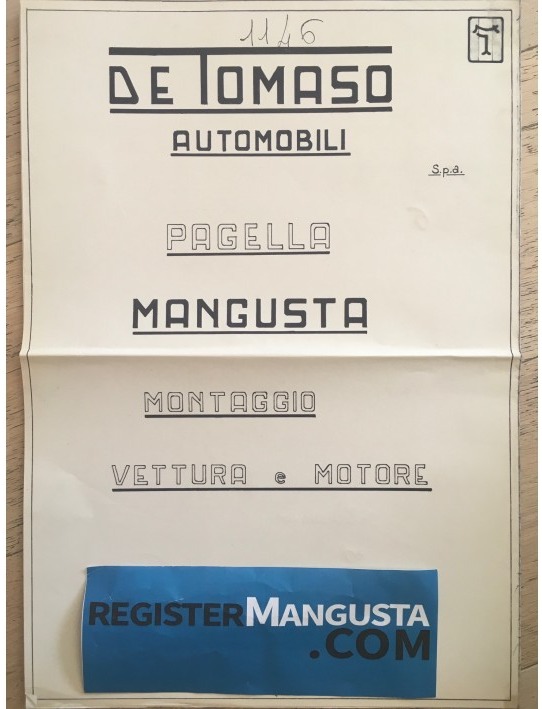 Mangusta • #1146 (1970)