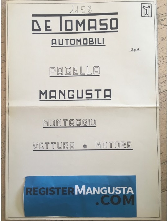 Mangusta • #1152 (1970)