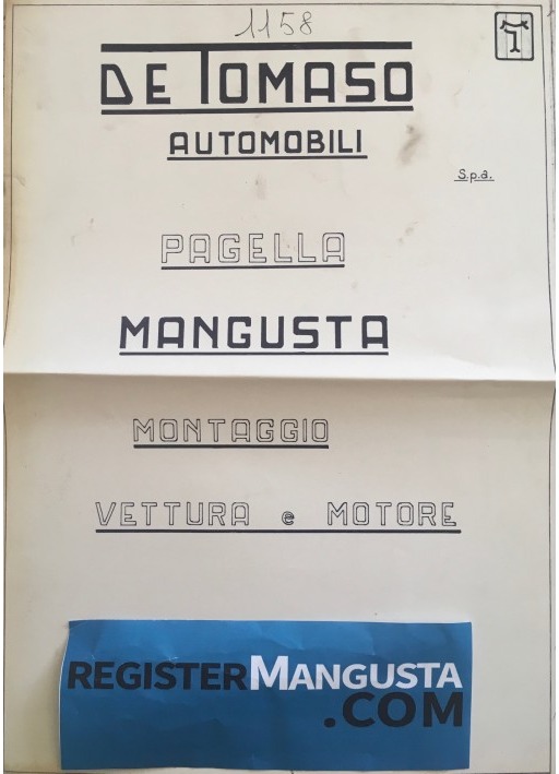 Mangusta • #1158 (1970)